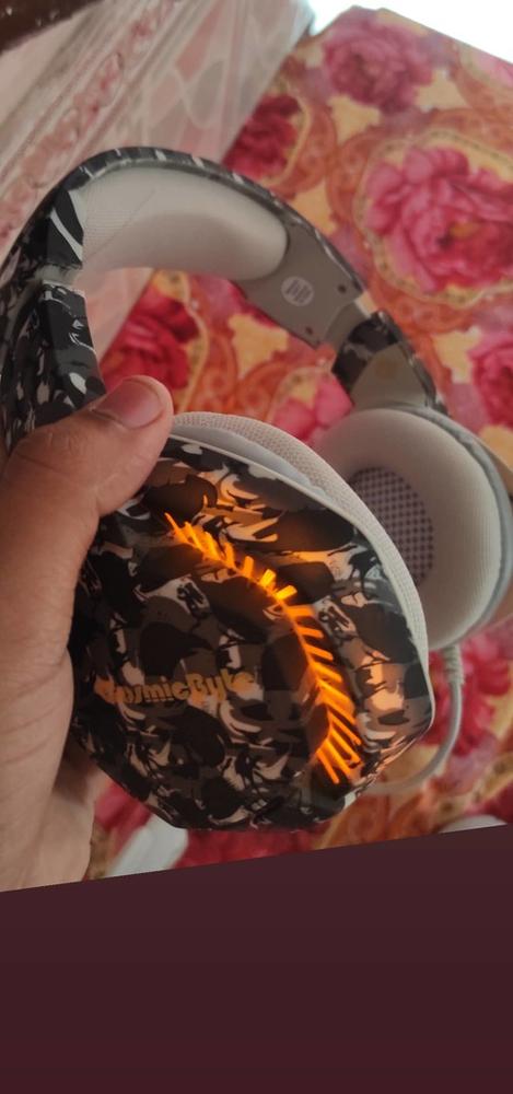 Cosmic Byte H3 Gaming Headphone with Mic (Camo Black) - Customer Photo From Gourav