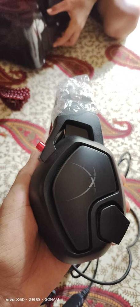 Cosmic Byte Equinox Europa 7.1 USB Dual Driver Gaming Headset with Software, Spectra RGB LED and ENC Microphone - Customer Photo From Soham S.