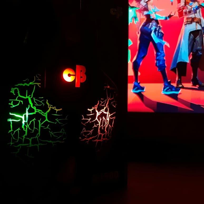 Cosmic Byte G1500 7.1 Channel USB Headset for PC with RGB LED Lights (Black/Blue) - Customer Photo From Owais S.