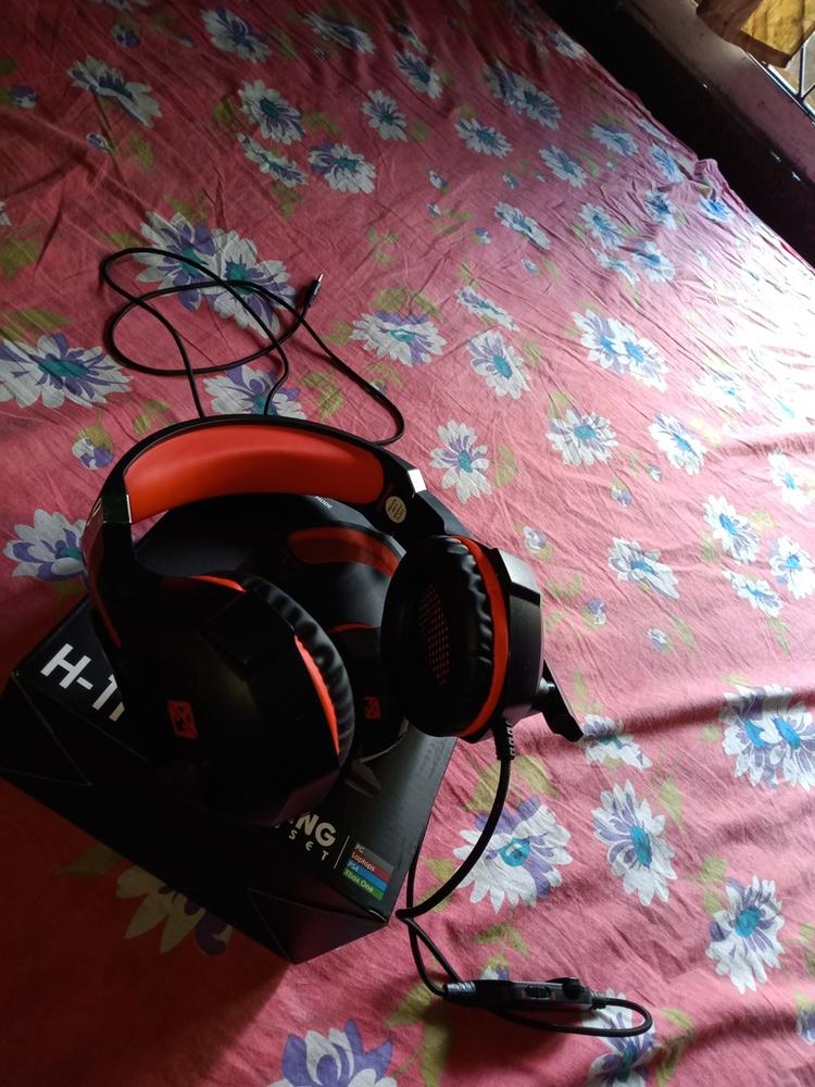 Cosmic Byte H11 Gaming Headset with Microphone (Black/Orange) - Customer Photo From Mondeep R.