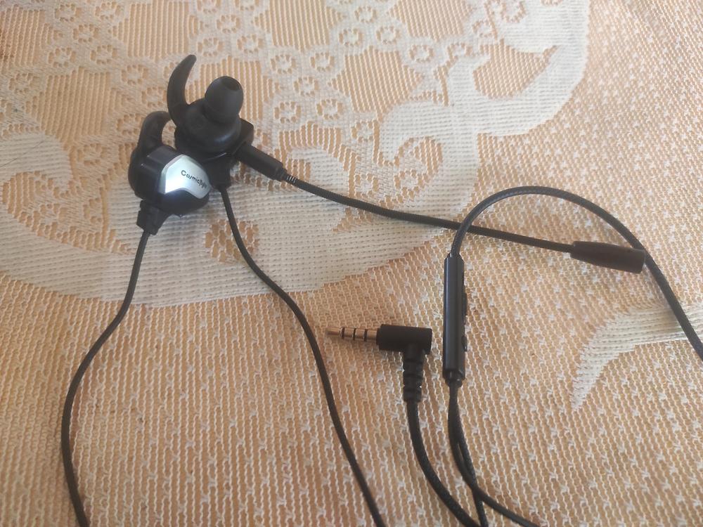 Cosmic Byte CB-EP-06 Gaming Earphone, Lightweight with Detacheable Microphone - Customer Photo From Farman N.