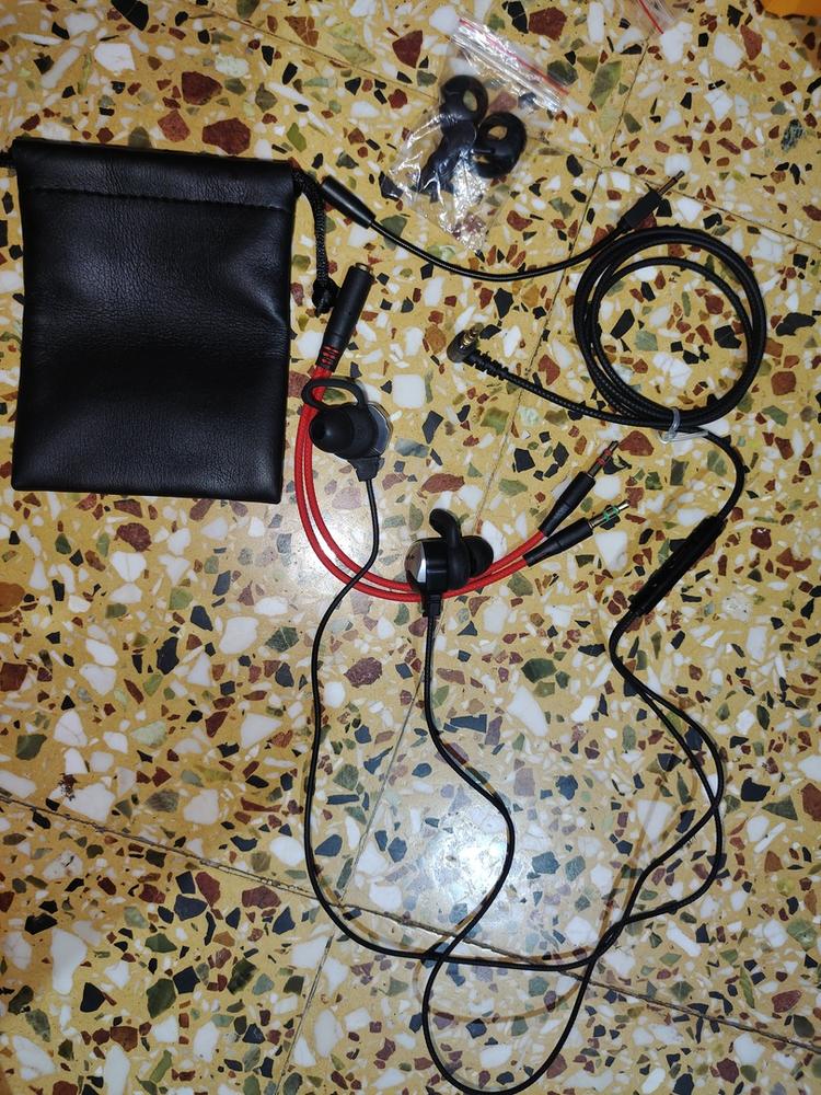 Cosmic Byte CB-EP-06 Gaming Earphone, Lightweight with Detacheable Microphone - Customer Photo From Rushi V.