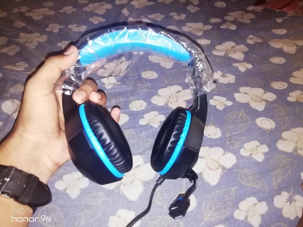 Cosmic Byte H11 Gaming Headset with Microphone (Black/Blue) - Customer Photo From Aakshad T.