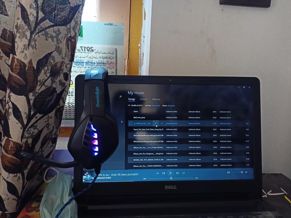 Cosmic Byte GS430 Gaming Headphone, 7 Color RGB LED and Microphone (Black) - Customer Photo From Shahid N.