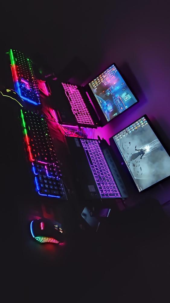 Cosmic Byte Hydroid RGB Cooling Pad with 6 Fans - Customer Photo From Amal S.
