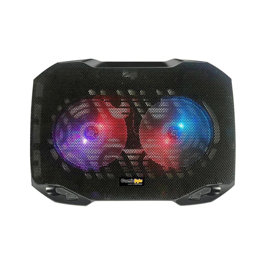 Cosmic Byte Wind RGB Laptop Cooling Pad, Dual 120mm RGB Fans,Supports up to 15.6" Laptops - Customer Photo From Punit Pal