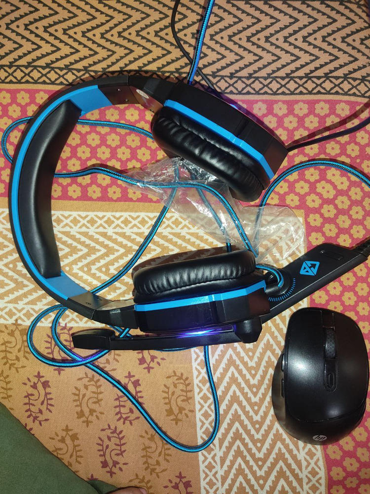 Cosmic Byte G4000 Gaming Headset - Blue - Customer Photo From Anku Prasad