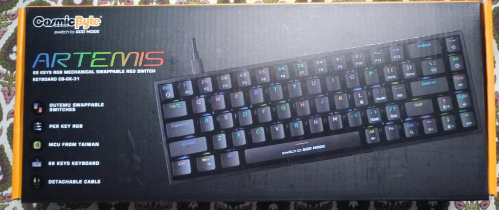 Cherry MX Mechancial Switches Compatible with Hot Swappable Keyboards (Pack of 10) - Customer Photo From krishna