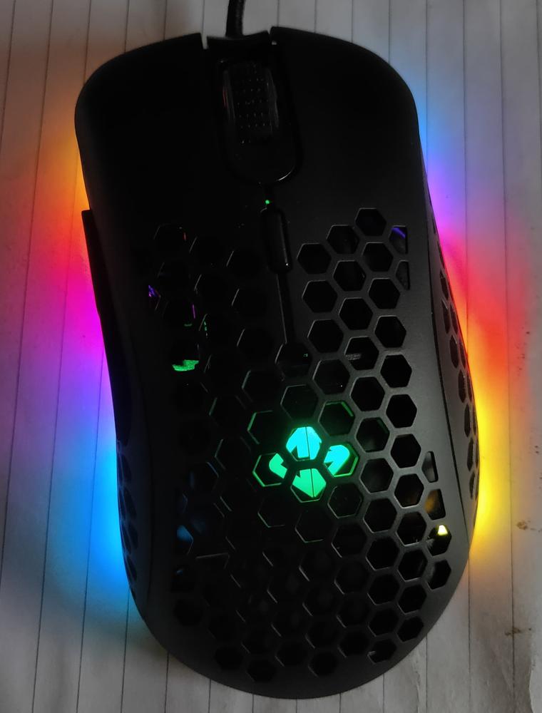 Cosmic Byte Spectrum RGB Wired Gaming Mouse - Customer Photo From uttam ajay