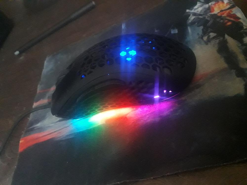 Cosmic Byte Spectrum RGB Wired Gaming Mouse - Customer Photo From Ghost