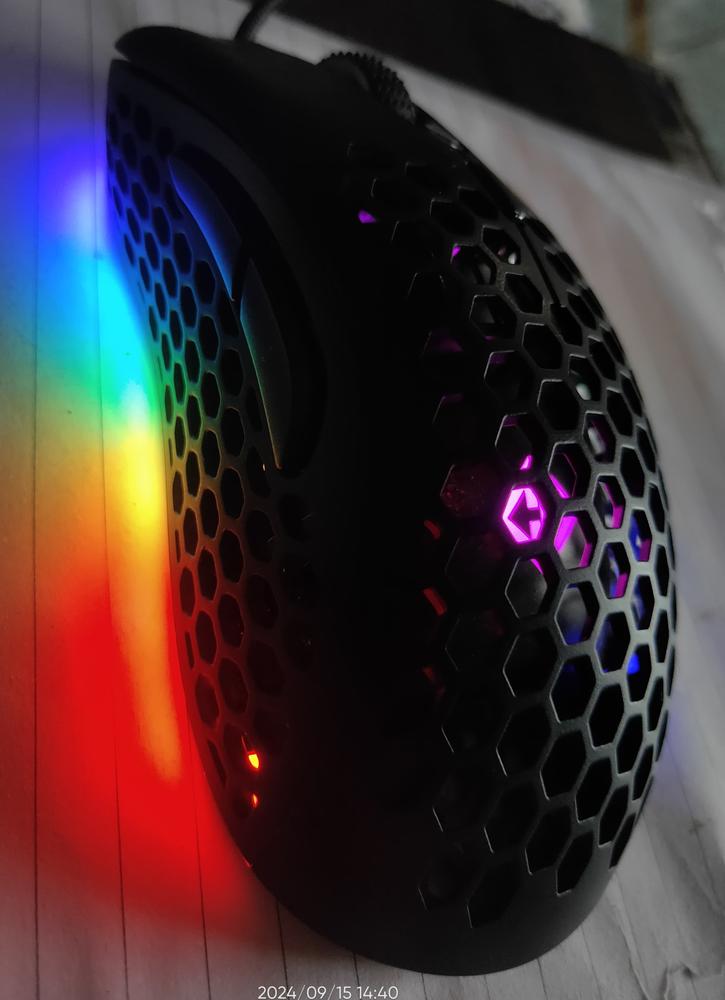 Cosmic Byte Spectrum RGB Wired Gaming Mouse - Customer Photo From uttam ajay