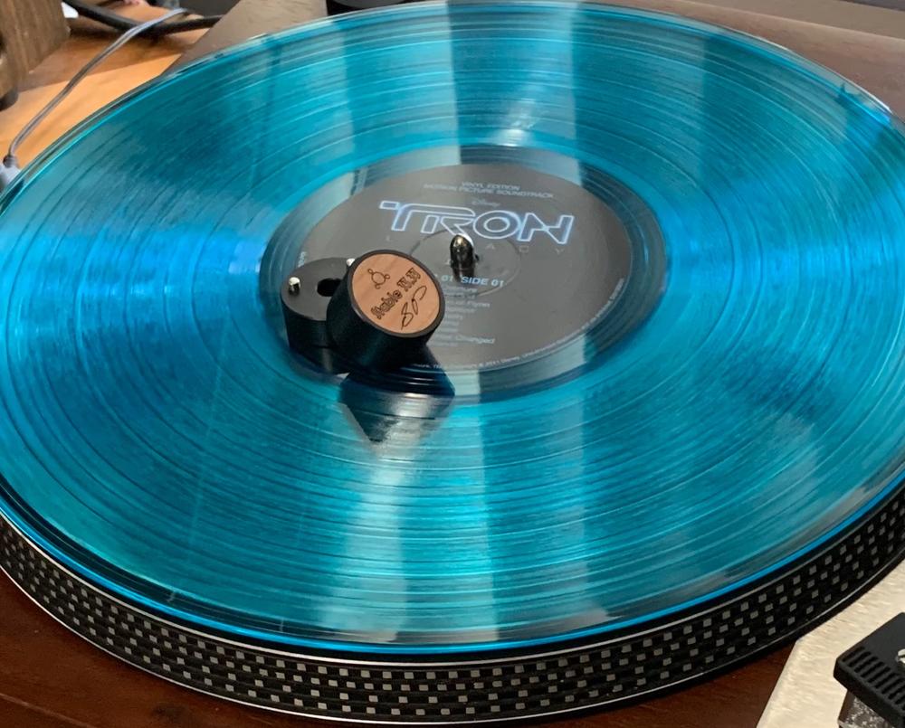 Vinyl Center Hole Reamer - Customer Photo From Paul Sylvia