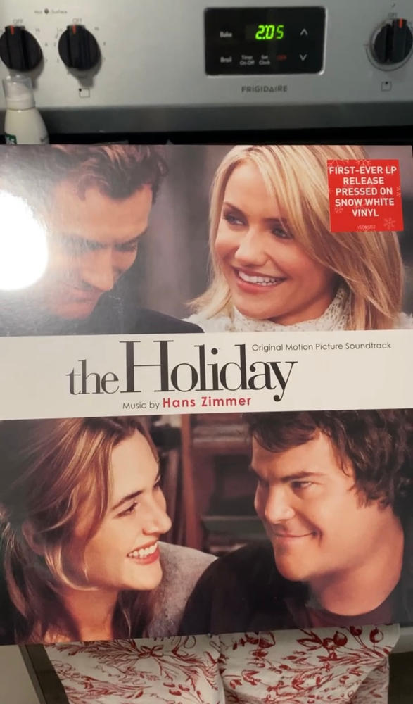 The Holiday Soundtrack LP (Snow White Vinyl) - Customer Photo From Catherine Bradley