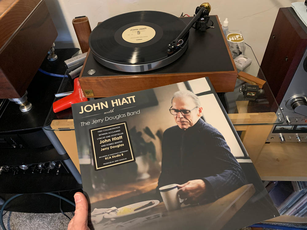 John Hiatt With The Jerry Douglas Band Leftover Feelings LP - Customer Photo From Matt S