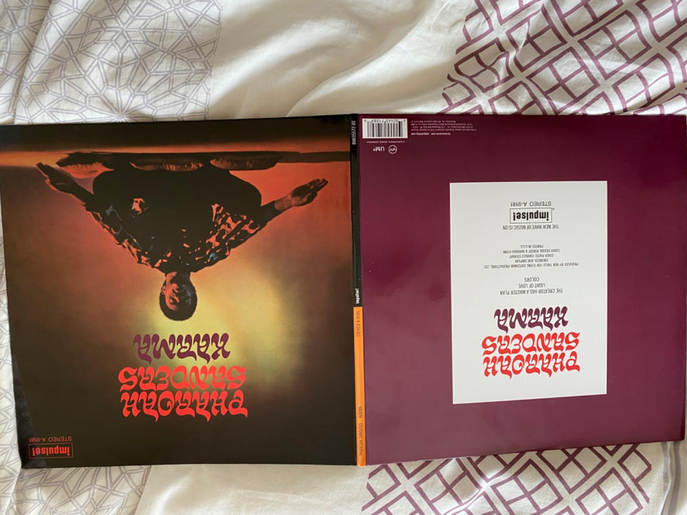Pharoah Sanders Karma (Verve Acoustic Sounds Series) 180g LP - Customer Photo From Philip Bellew