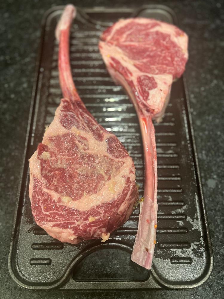 Tomahawk Steak Dry Aged - Customer Photo From Troy Ganter