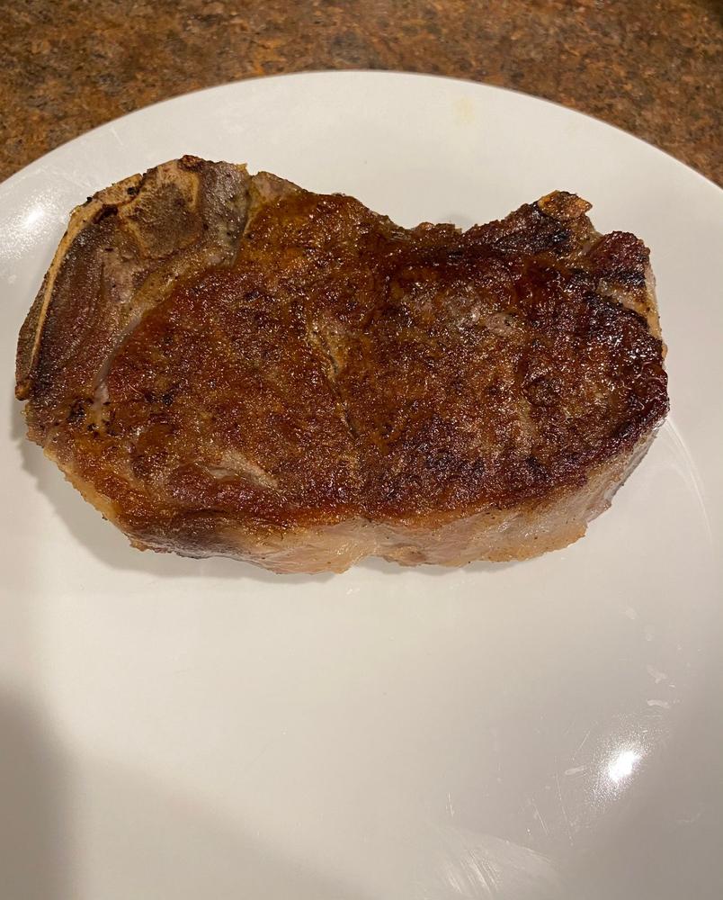Kansas Strip  Steak (45+ Days Dry Aged) - Customer Photo From Just in time auto
