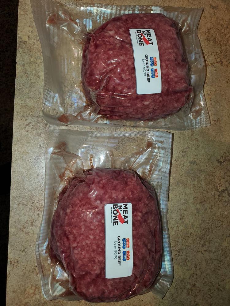 Ground Beef (90/10) | USDA Prime/Choice - Customer Photo From Jordan Ramirez