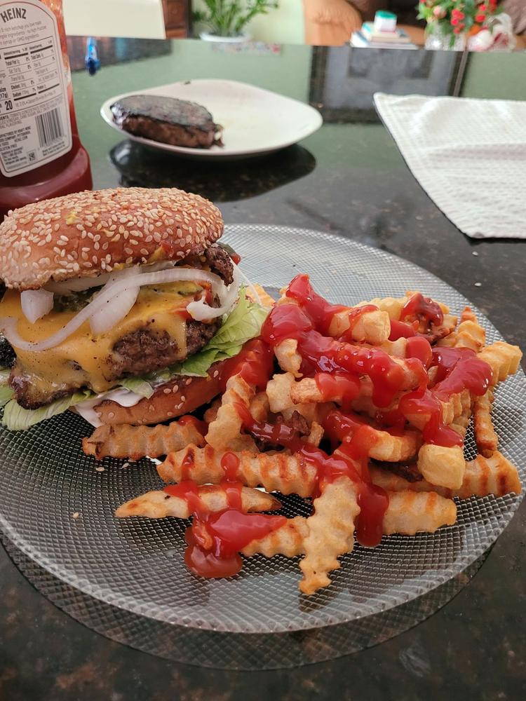 100% Colorado Wagyu Burgers - Customer Photo From Peter Borkowicz