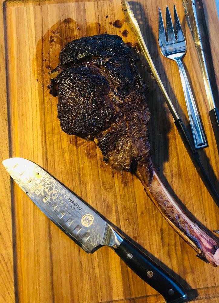 Tomahawk Steak | USDA Prime - Customer Photo From Scott Billiet