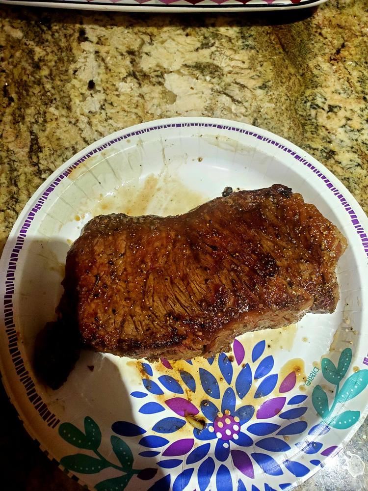 New York Strip Steak | BMS 8-9 Wagyu - Customer Photo From Tony