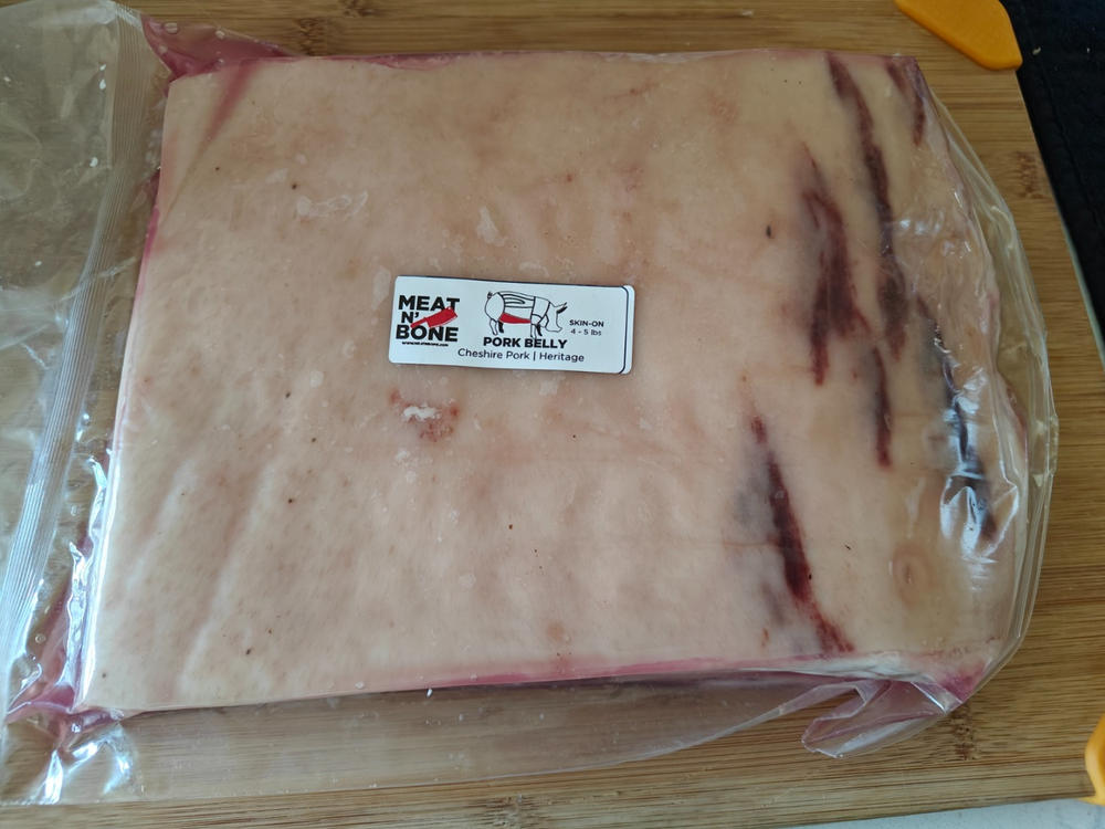 Heritage Pork Belly (Skin-On) - Customer Photo From Richard Shaw