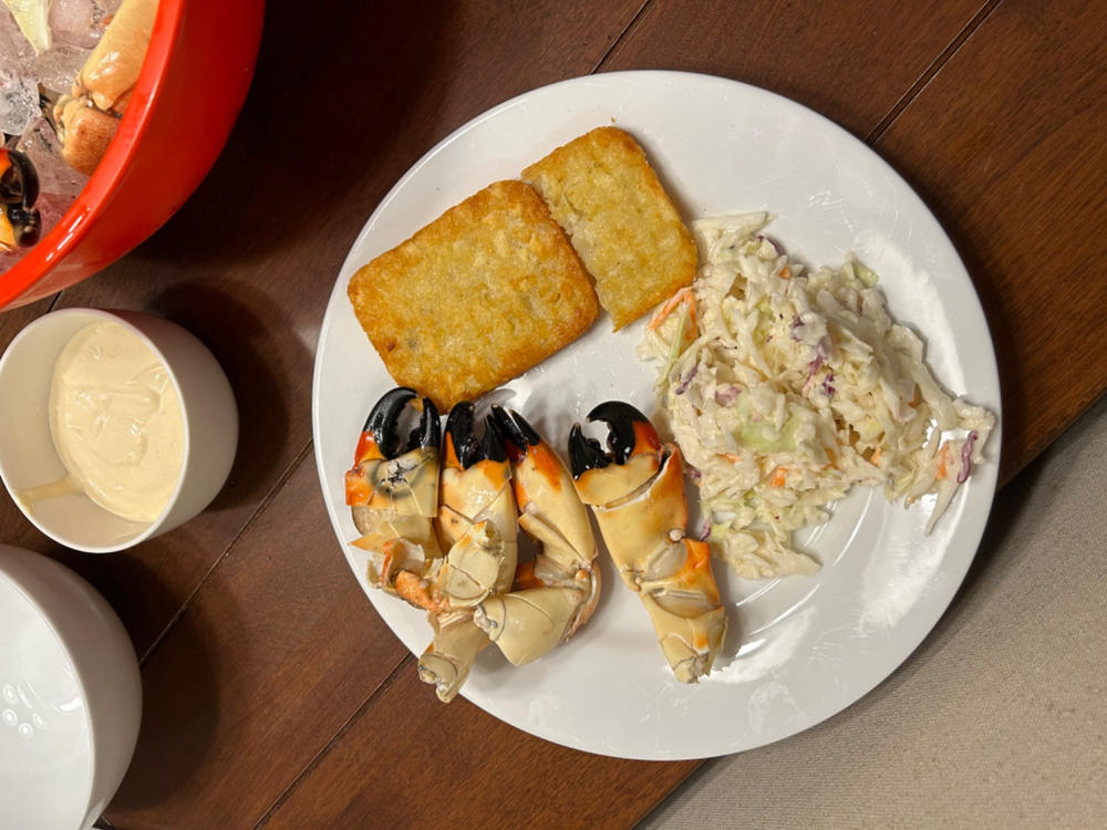 Florida Stone Crab | Large Claws | 12 Claws - Customer Photo From Christopher Hildreth