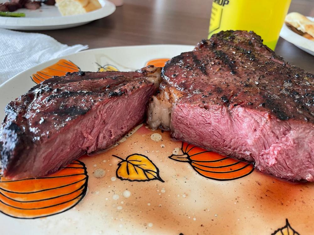 60 Day Dry Aged Bone-In Ribeye Aged Infused With Diplomatico Rum - Customer Photo From Adam Towe