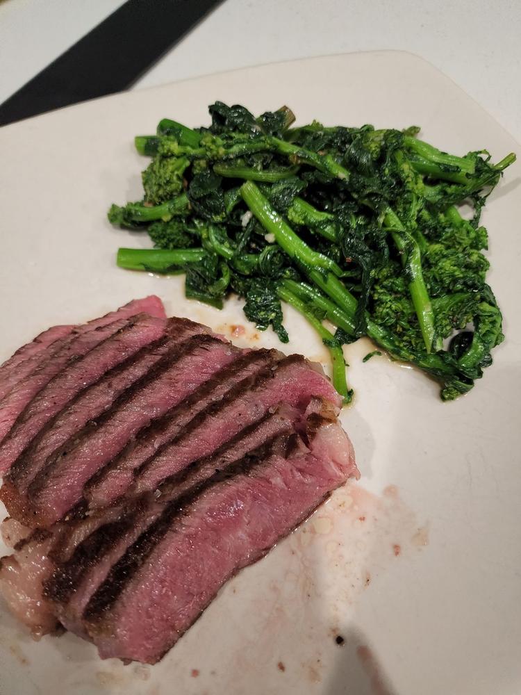 60 Day Dry Aged Bone-In Ribeye Aged Infused With Diplomatico Rum - Customer Photo From Vincent Settecasi