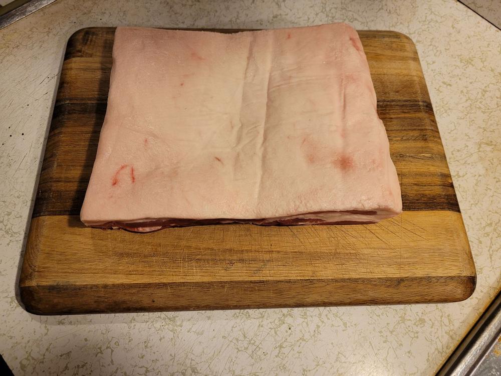 Heritage Pork Belly (Skin Off) - Customer Photo From Scott Parkhurst