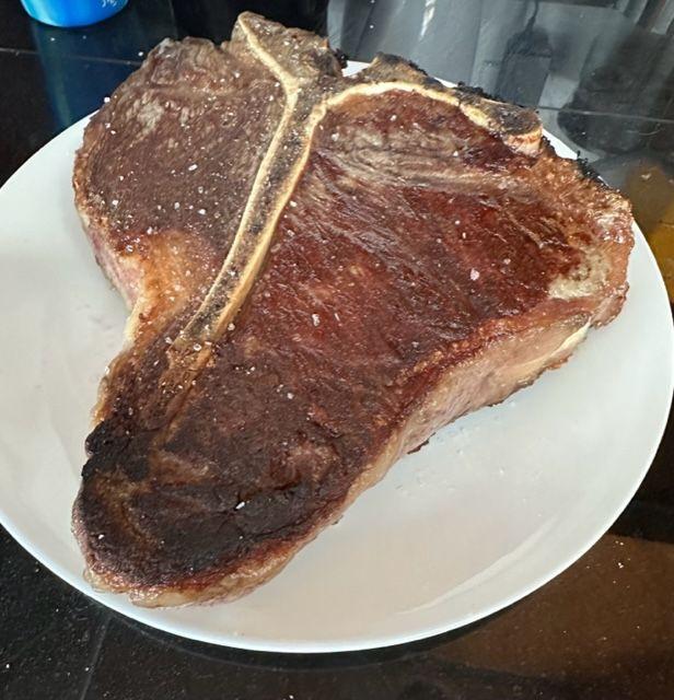 Florentine Steak (45+ Days Dry Aged) | USDA Prime - Customer Photo From Janelle Munns
