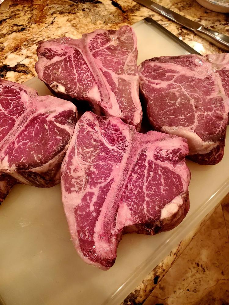 Florentine Steak (45+ Days Dry Aged) | USDA Prime - Customer Photo From Oscar Monterroso
