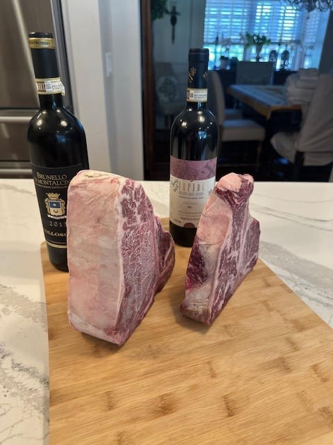 Florentine Steak (45+ Days Dry Aged) | USDA Prime - Customer Photo From Michael Baney