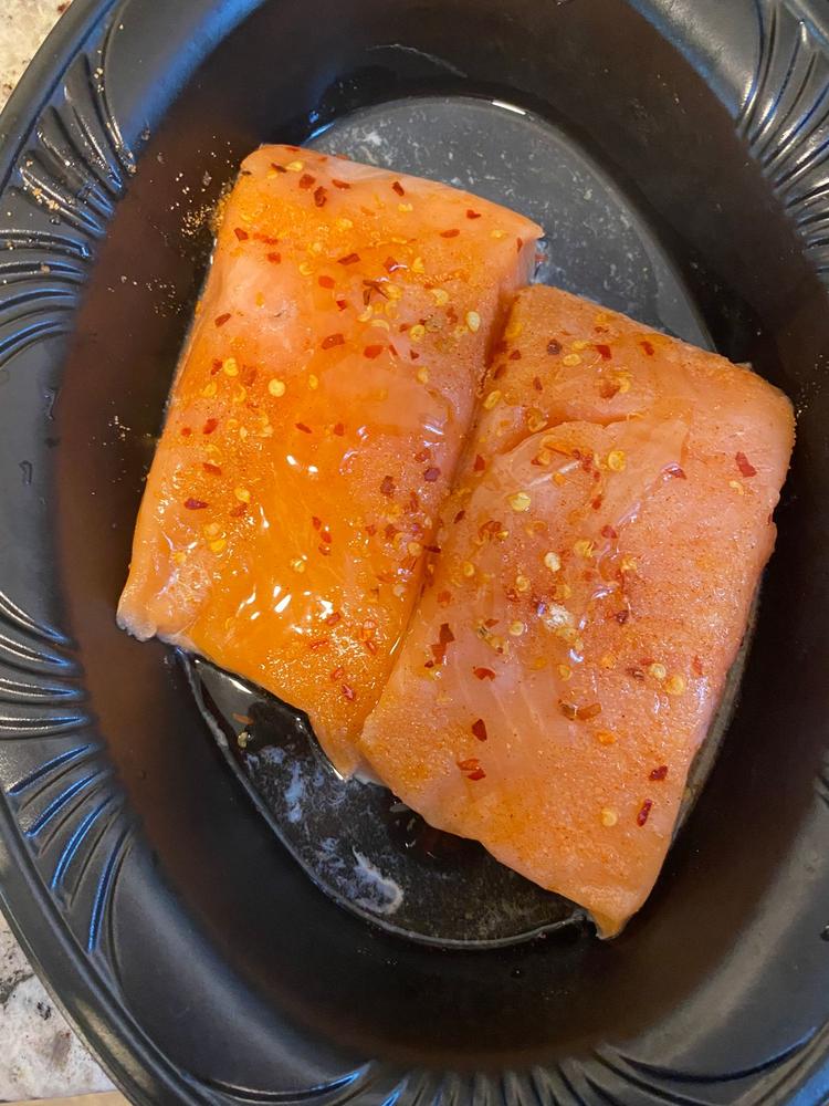 Atlantic Salmon Filet (Skin On) | 6oz - Customer Photo From JONATHAN WATTS