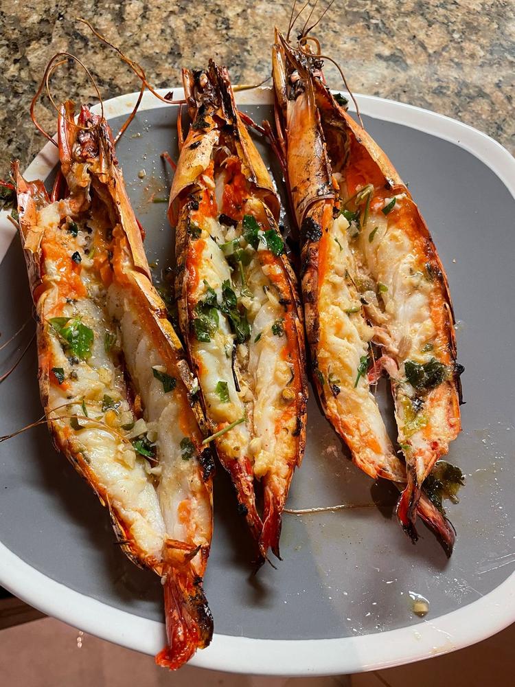 African Tiger Prawns | Wild Caught - Customer Photo From maud arnold