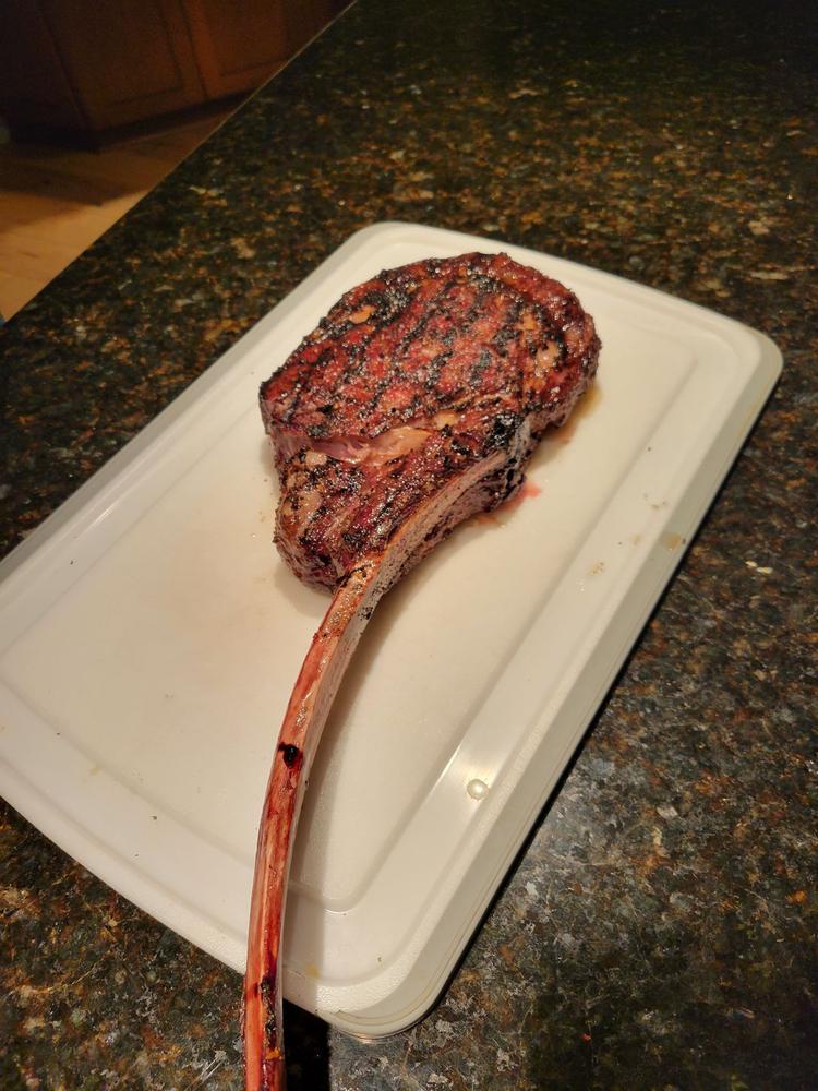 Monster Tomahawk Steak | Wagyu BMS 8-9 - Customer Photo From Ryan Hills