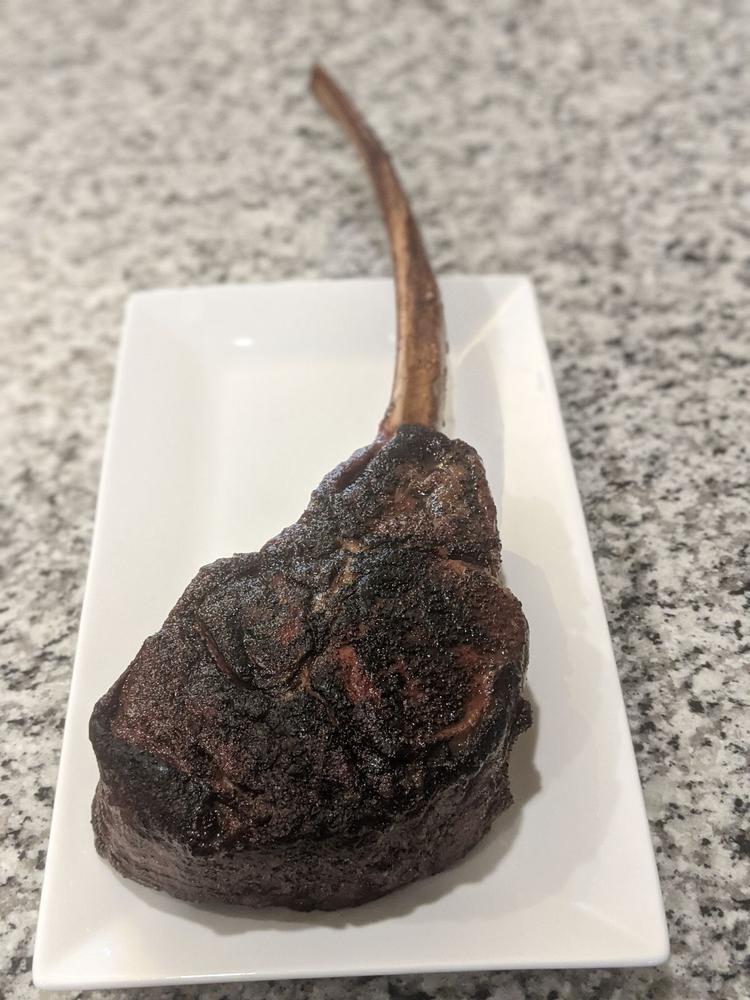 Monster Tomahawk Steak | Wagyu BMS 8-9 - Customer Photo From Bud Sell