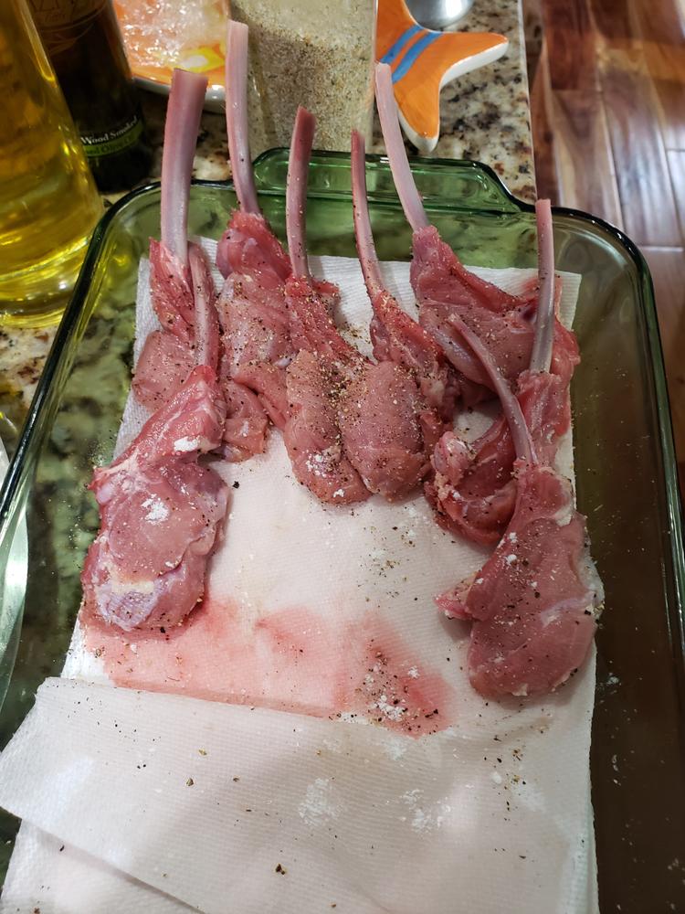 Veal Rack (2 Pack) | Frenched - Customer Photo From Tony