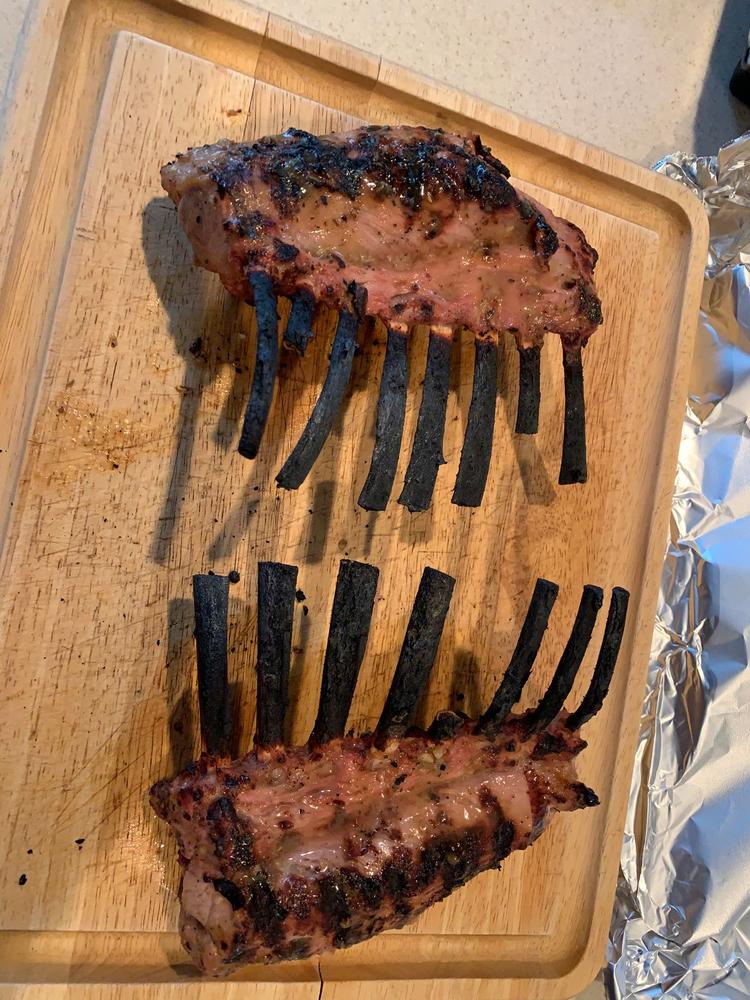 Veal Rack (2 Pack) | Frenched - Customer Photo From Brian Palmer
