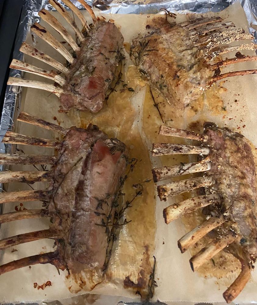 Veal Rack (2 Pack) | Frenched - Customer Photo From PE