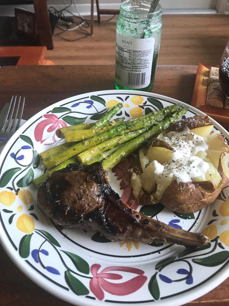 Lamb Chops, Double Rib (3pc per package) - Customer Photo From Katherine Evansen