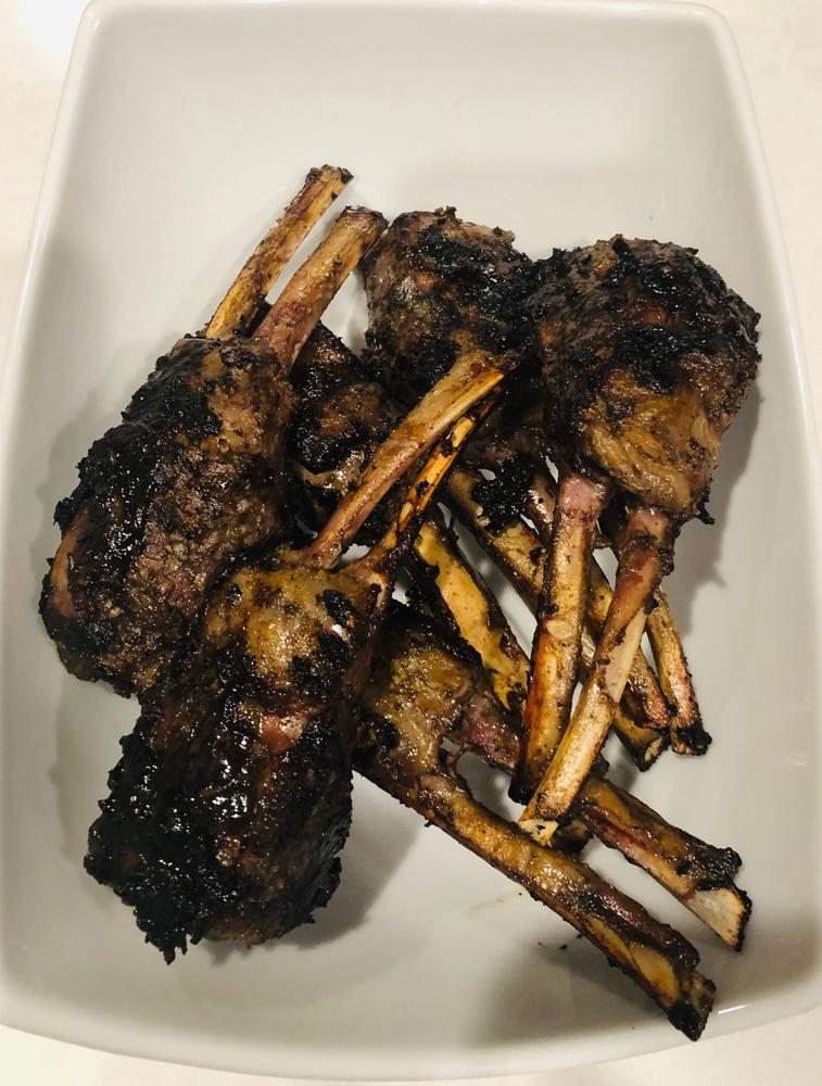 Lamb Chops, Double Rib (3pc per package) - Customer Photo From Scott Billiet