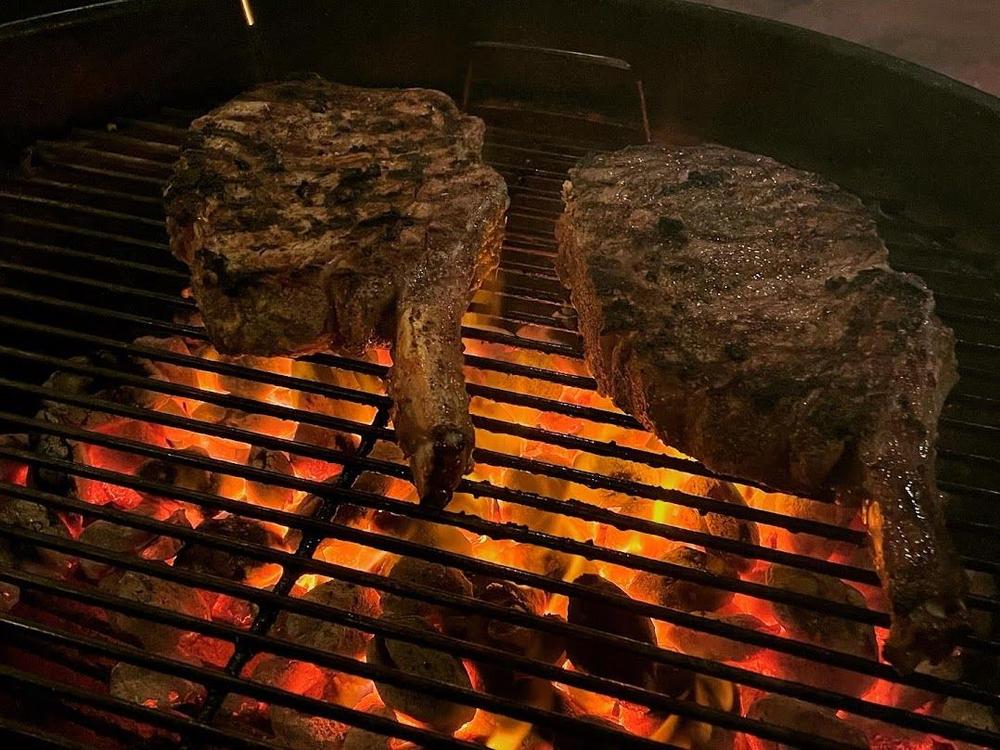 Bone-In Ribeye (Cowboy Steak) 45+ Days Dry Aged - Customer Photo From Jon Dyer