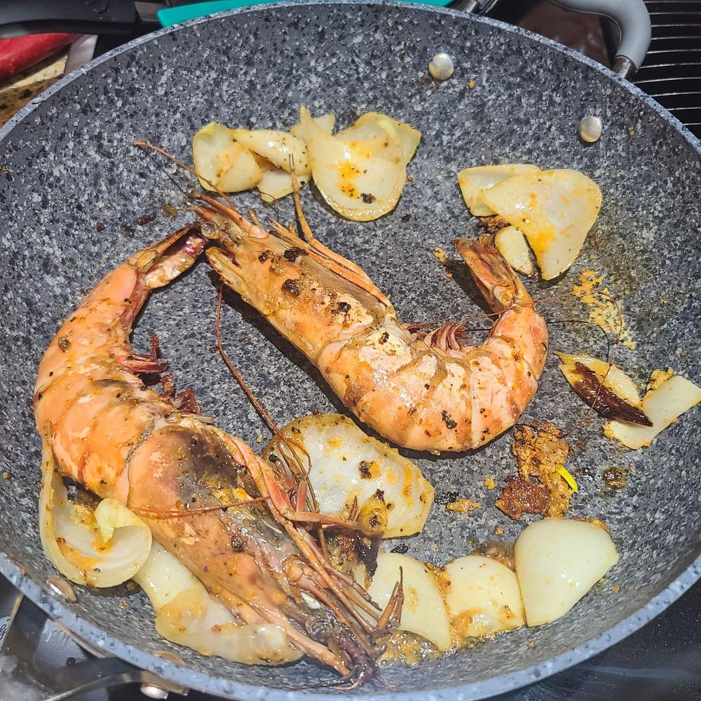 Monster African Tiger Prawns | Wild Caught - Customer Photo From Dean Jayes