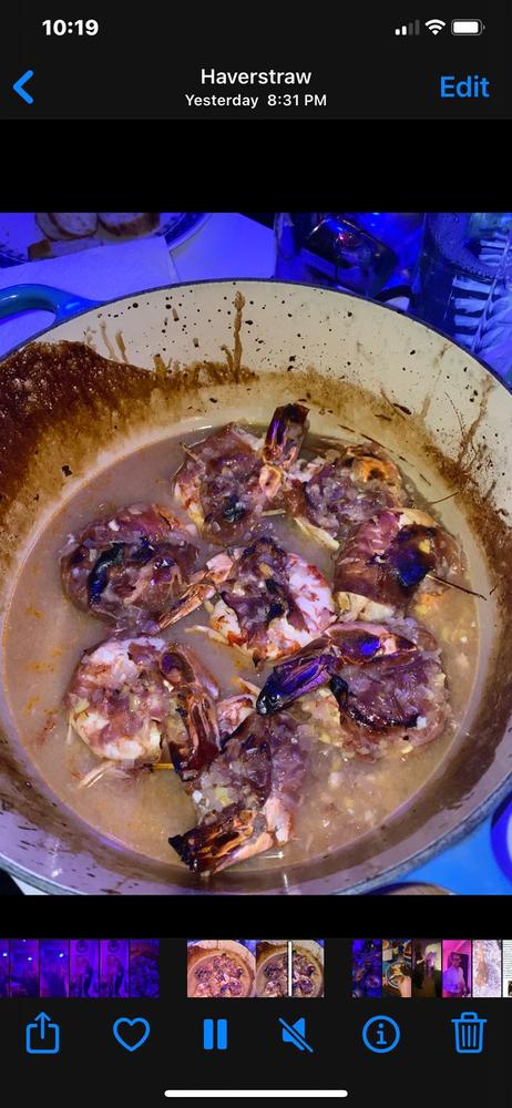 Monster African Tiger Prawns | Wild Caught - Customer Photo From ted zacharopoulos