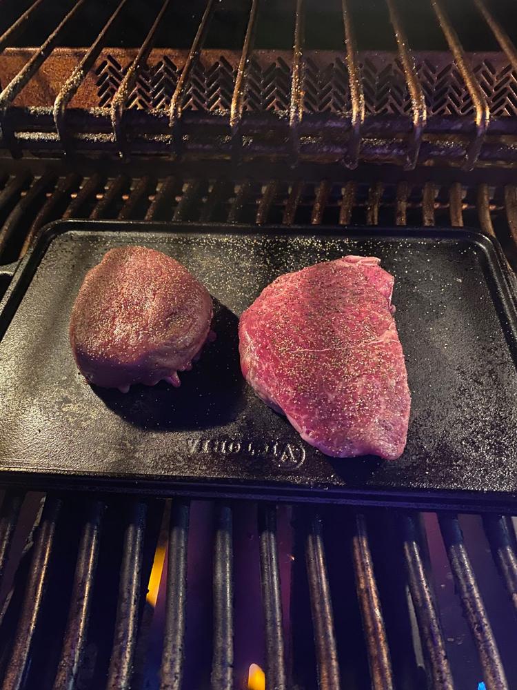Baseball Steak | A5 Miyazakigyu Japanese Wagyu - Customer Photo From Amy Cole