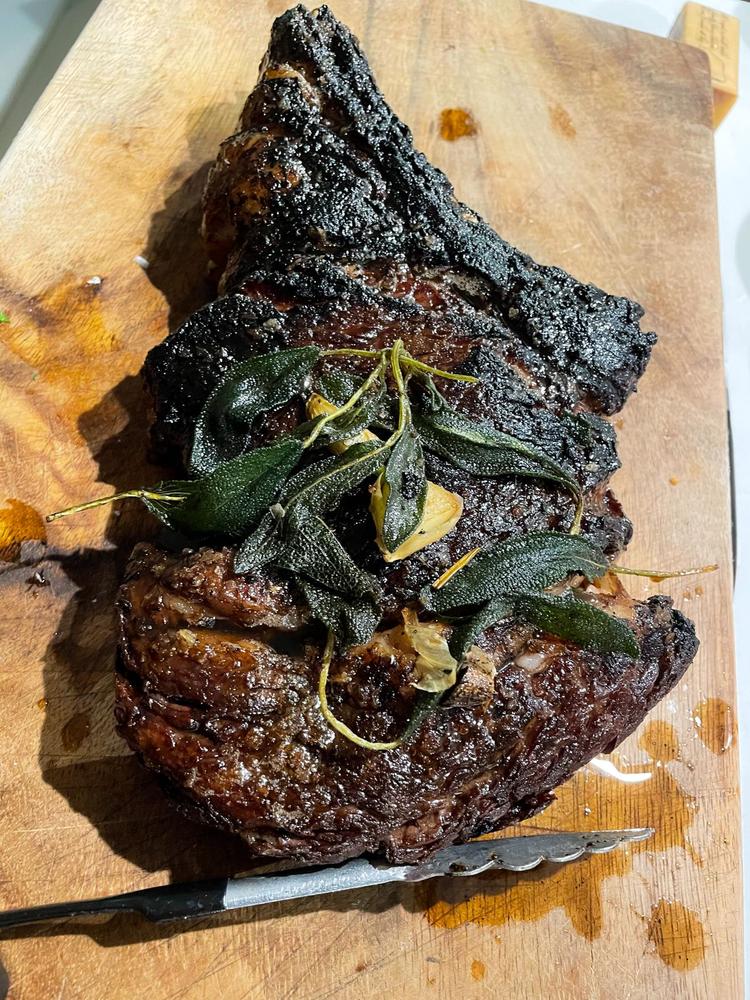 Monster Tomahawk Steak | Wagyu BMS 6-7 - Customer Photo From John Bell