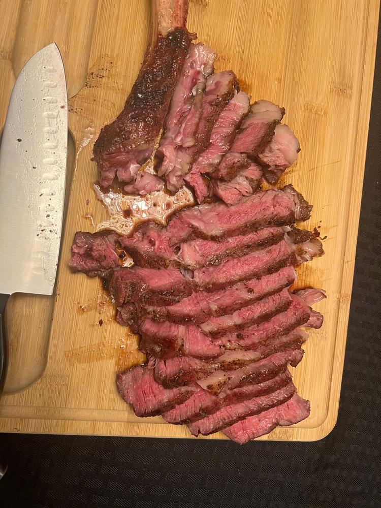 Tomahawk Steak | BMS 6-7 Wagyu - Customer Photo From Jeremy Sanner