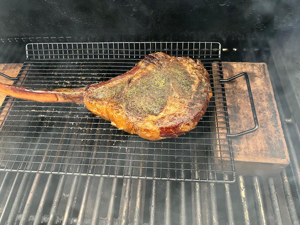 Tomahawk Steak | BMS 6-7 Wagyu - Customer Photo From Dana Toops