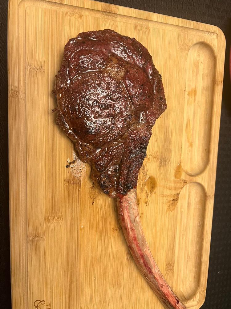 Tomahawk Steak | BMS 6-7 Wagyu - Customer Photo From Jeremy Sanner